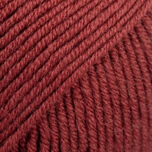 Merino Extra Fine unicolor- 48 burgunder