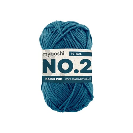 Bomull No 2 - 2540 petrol