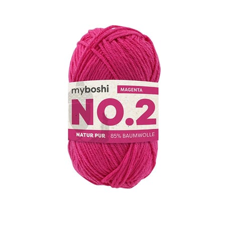 Bomull No 2 - 2620 magenta