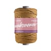 Makramegarn tvinnet - 4 mm - honning - 50 m
