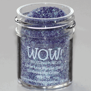 Little Lou Purple Glitz