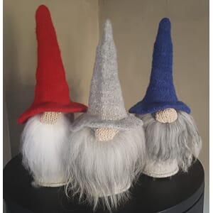 Flaskenisse med skjegg