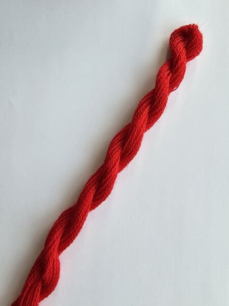 8007 klar ren rød (20 stk/ 145 cm)