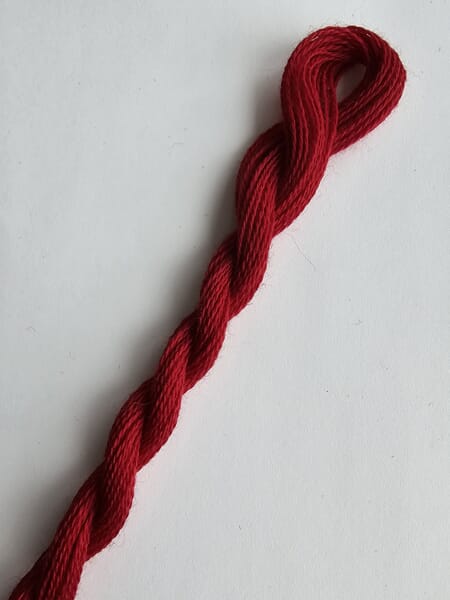 8109 vinrød (20 tråder/ 145 cm)