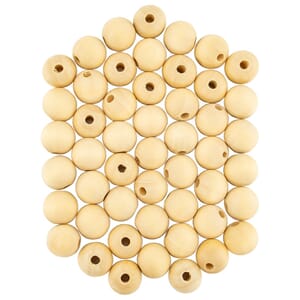 Trekuler natur - 15 mm - 50 stk