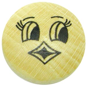 Trekuler uten hull - 25 mm - Kylling - 5 stk