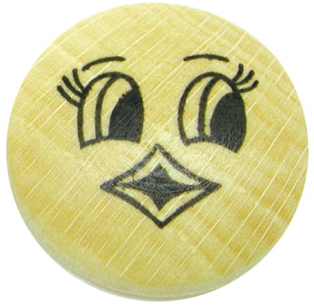Trekuler uten hull - 40 mm - Kylling - 5 stk
