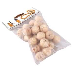 Trekuler furu m/ hull - 30 mm - 15 stk