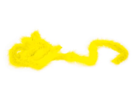Fjærboa 2 meter - gul