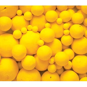 Vattkule gul - 50 mm