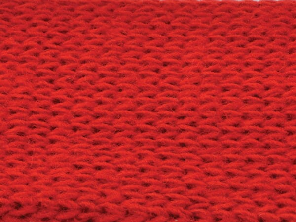 Tubestrikk rød - 1,5 cm - PR M - Rasmus Design