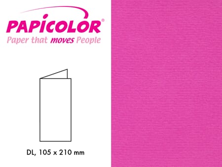 Doble kort - 912 rosa - 105 x 210 - 6 stk