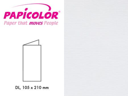 Doble kort - 930 hvit - 105x210 - 6 stk