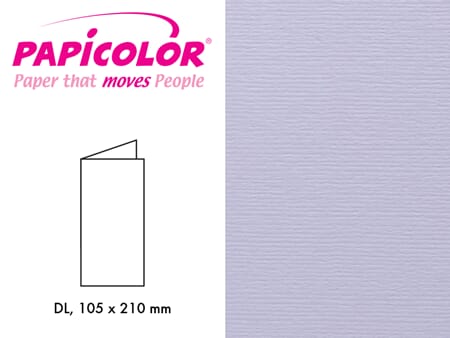 Doble kort - 937 lys lilla - 105 x 210 - 6 stk