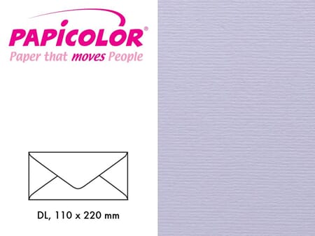 Konvolutter - 937 lys lilla - 110 x 220 - 6 stk