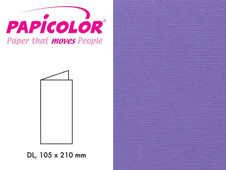 Doble kort - 946 lilla - 105 x 210 - 6 stk