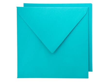 Kort og Konvoutt - 16x16 - 21 pacific - 10 stk