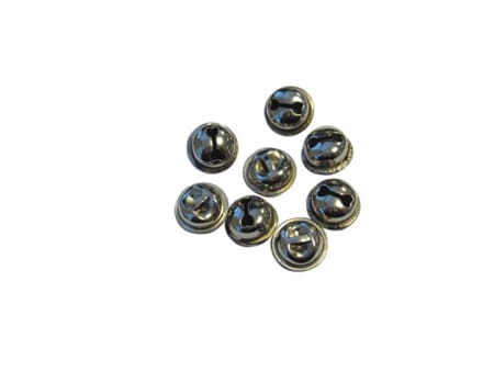 Dombjeller 13 mm - sølvfarget - 12 stk