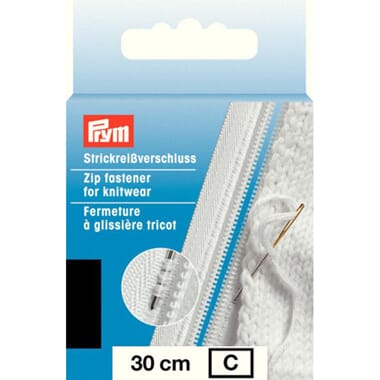 Glidelås for strikketøy