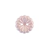 Knapp blomst - lys rosa - 11 mm