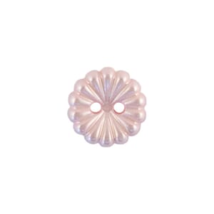 Knapp blomst - lys rosa - 11 mm