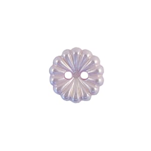 Knapp blomst -  lavendel - 15 mm