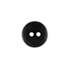Knapp rund - sort - 13 mm