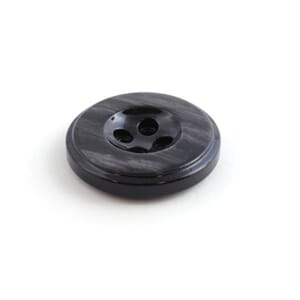 Knapp klassisk - sort - 28 mm