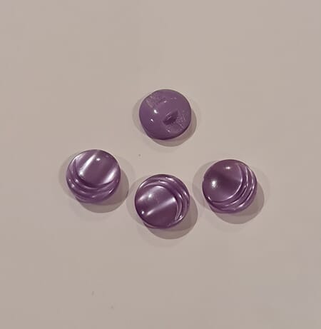 Øyeknapp - 11 mm - lilla