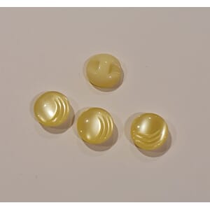 Øyeknapp - 11 mm - sitrongul