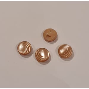 Øyeknapp - 11 mm - beige