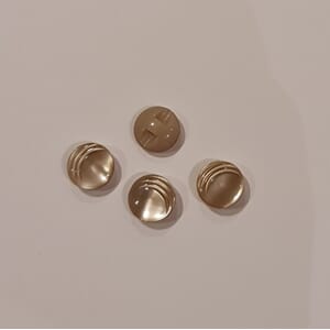 Øyeknapp - 11 mm - grå