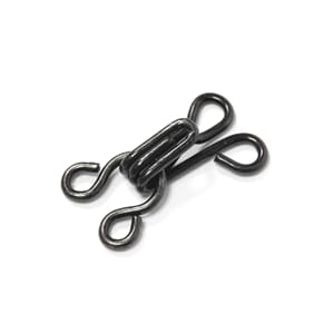 Prym hekter No 3 - sort - 12 stk