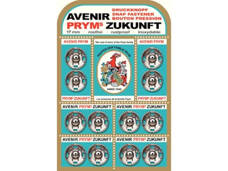 Prym patentknapper rustfri - 17 mm/ 12 stk - sølv