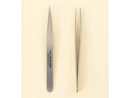 Pinsett - Fine Tip straight - 12,5 cm