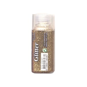 Glitter finkornet - 15 g  - gull