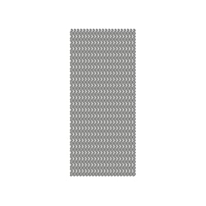 Klistermerker - Bord hjerter sølv