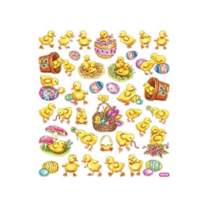 Klistremerker Påskekyllinger