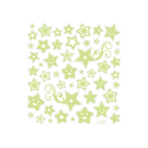 Klistremerker - Selvlysende stjerner