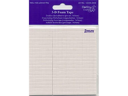 3D limputer - 5x5x2 mm - 400 stk