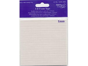 3D limputer - 5x5x1 mm - 400 stk