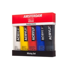 Amsterdam akrylmaling 5 x 120 ml - Mixing set