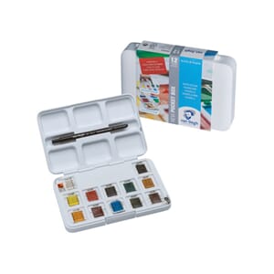 Van Gogh Akvarell - pocketbox - 12 half pans+pensel