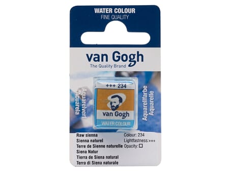 Van Gogh Akvarell - half pan - 234 Raw sienna