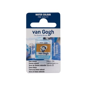 Van Gogh Akvarell - half pan - 234 Raw sienna