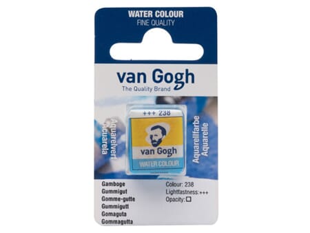 Van Gogh Akvarell - half pan - 238 Gamboge