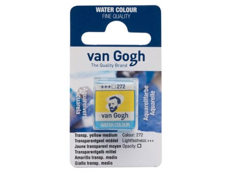 Van Gogh Akvarell - half pan - 272 Transp. yellow medium