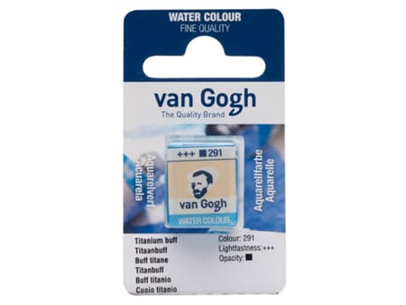 Van Gogh Akvarell - half pan - 291 Titanium buff