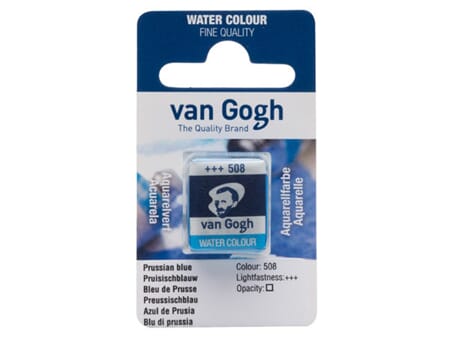 Van Gogh Akvarell - half pan - 508 Perussian blue