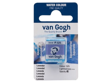 Van Gogh Akvarell - half pan - 525 Lavender